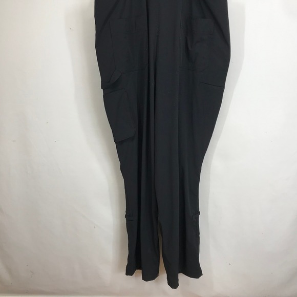 Duluth Trading Co Black Nylon Spandex Work Utility  Overalls Women's 2X Regular - Picture 6 of 8